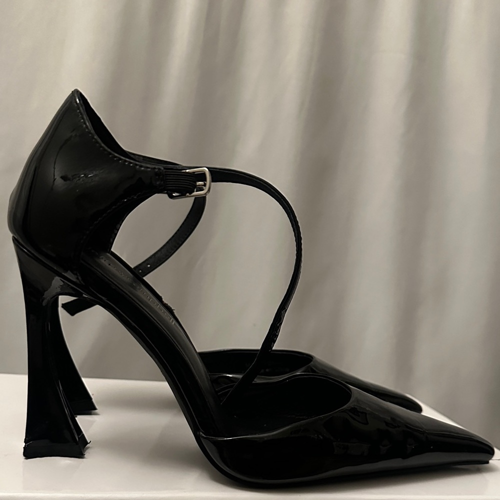 Jeffrey Campbell Black Patent Heels